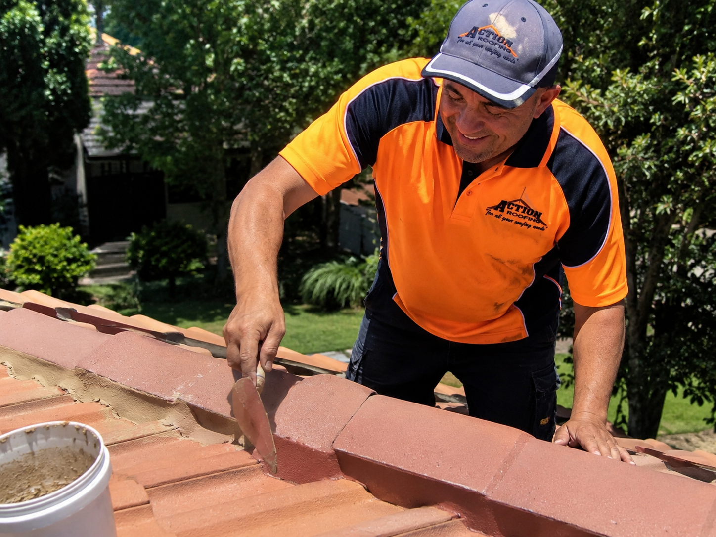 Action Roofing crew on the job in Sydney