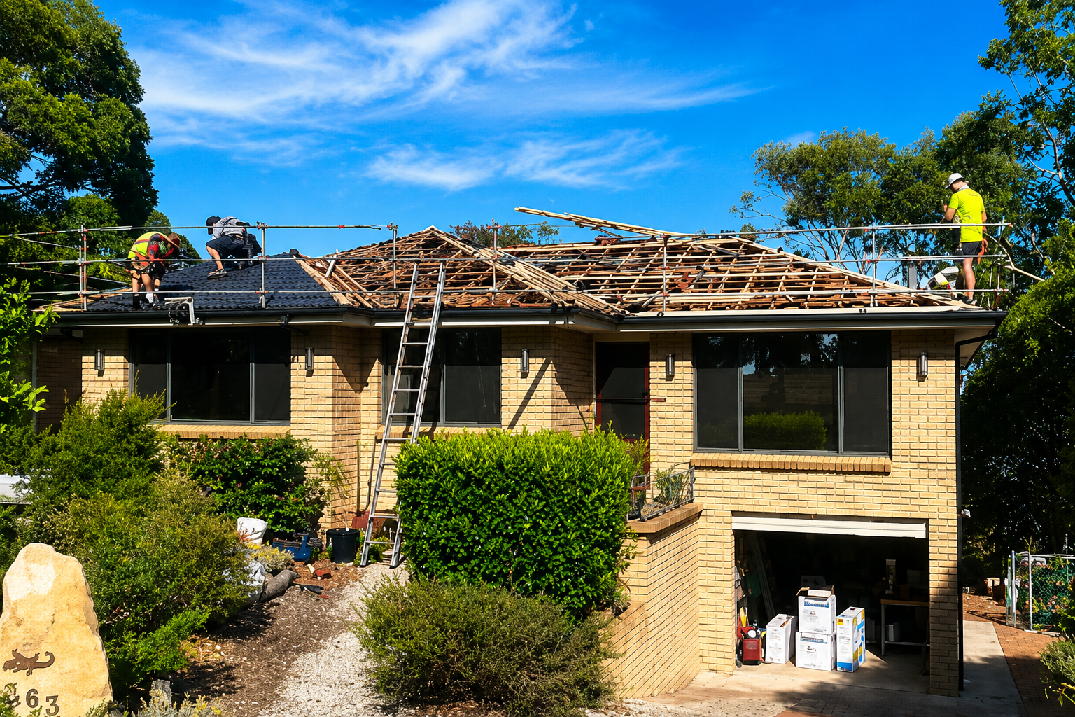 Roof replacement service in Sydney by Action Roofing