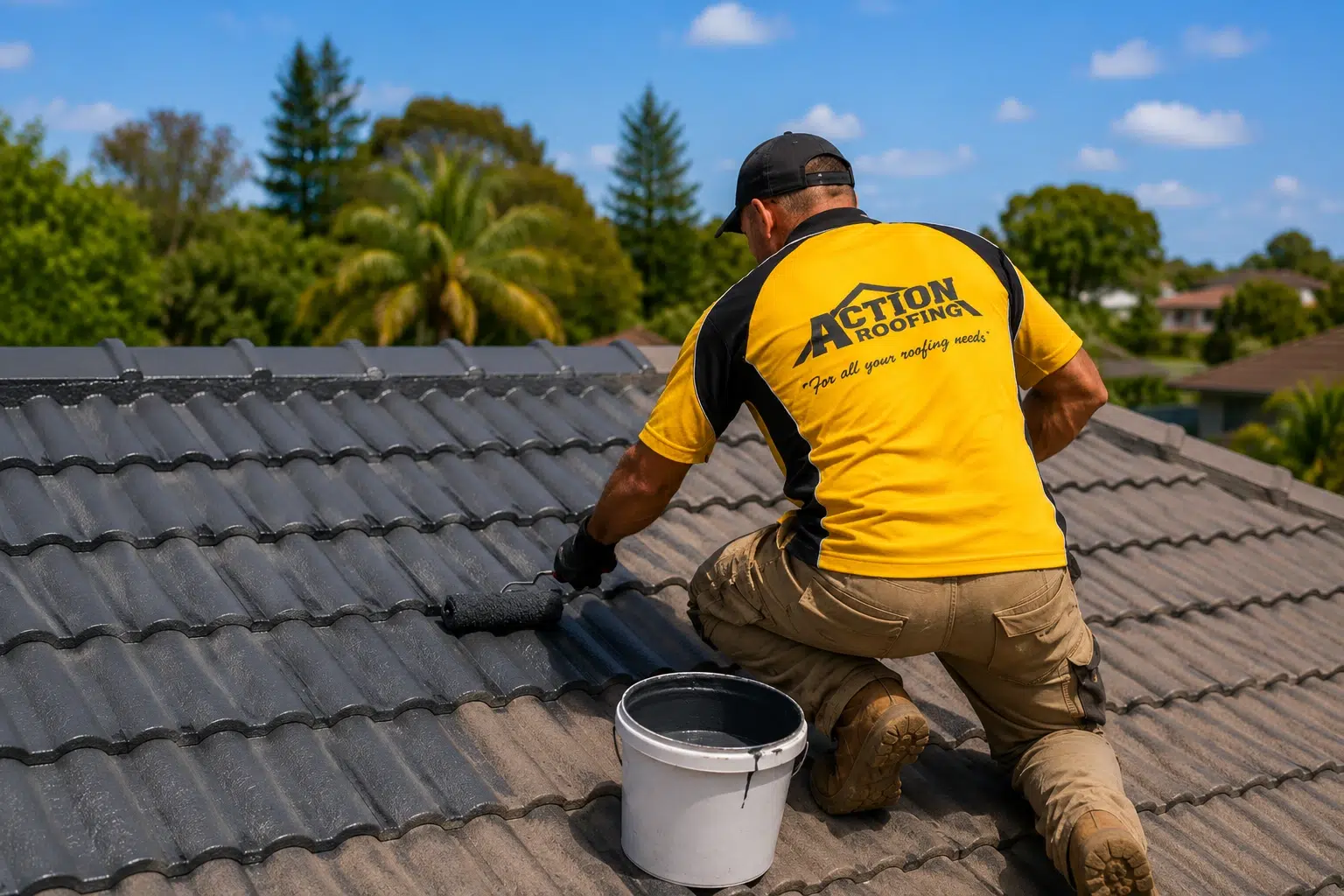 Tile Roof Painting